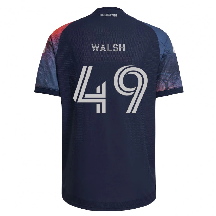 Danxen Herren Kian Walsh #49 Tiefblau Weiß Orange Auswärtstrikot Trikot 2026/27 T-Shirt Schweiz
