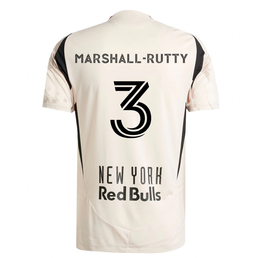 Danxen Herren Jahkeele Marshall-Rutty #3 Off-Weiß Rot Schwarz Auswärtstrikot Trikot 2026/27 T-Shirt Schweiz
