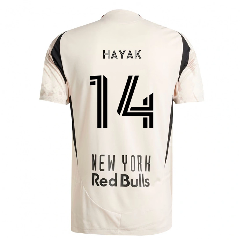 Danxen Herren Ari Hayak #14 Off-Weiß Rot Schwarz Auswärtstrikot Trikot 2026/27 T-Shirt Schweiz