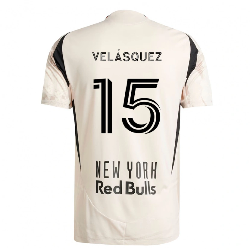 Danxen Herren Eric Velásquez #15 Off-Weiß Rot Schwarz Auswärtstrikot Trikot 2026/27 T-Shirt Schweiz