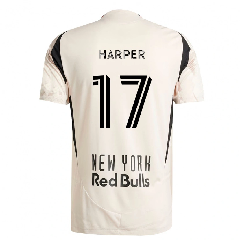 Danxen Herren Cameron Harper #17 Off-Weiß Rot Schwarz Auswärtstrikot Trikot 2026/27 T-Shirt Schweiz
