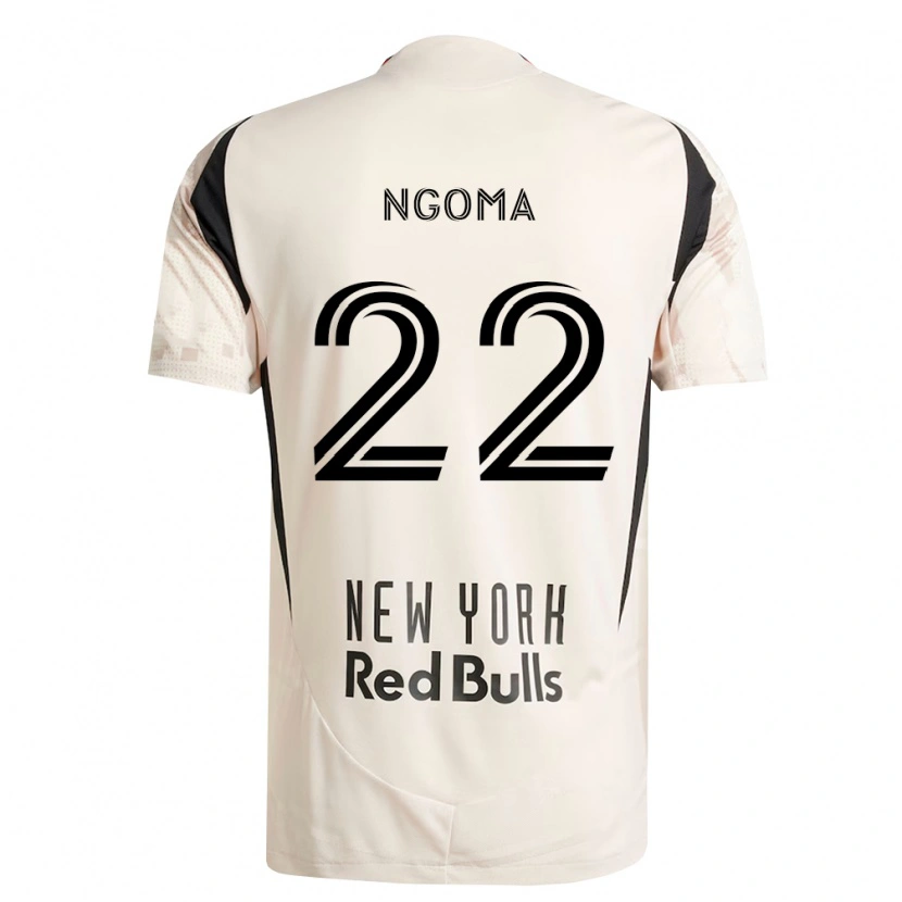 Danxen Herren Serge Ngoma #22 Off-Weiß Rot Schwarz Auswärtstrikot Trikot 2026/27 T-Shirt Schweiz