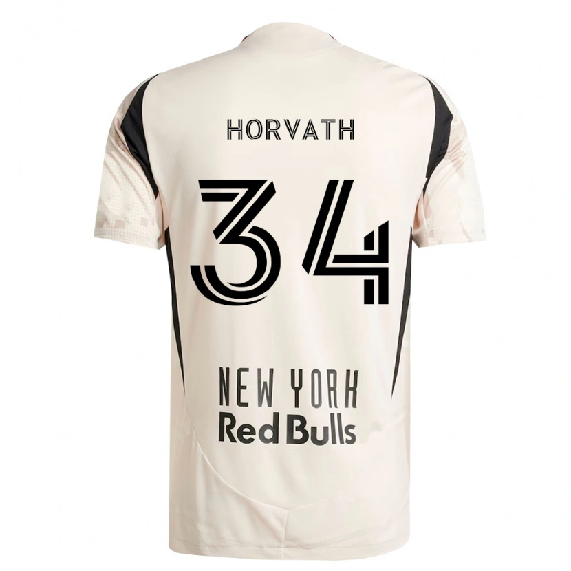 Danxen Herren Ethan Horvath #34 Off-Weiß Rot Schwarz Auswärtstrikot Trikot 2026/27 T-Shirt Schweiz