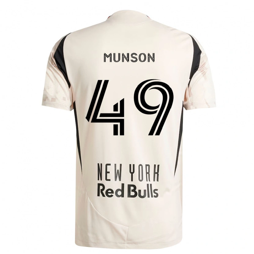 Danxen Herren Josh Munson #49 Off-Weiß Rot Schwarz Auswärtstrikot Trikot 2026/27 T-Shirt Schweiz