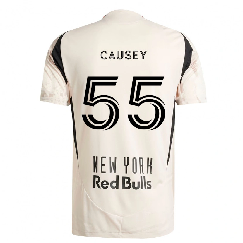 Danxen Herren Austin Causey #55 Off-Weiß Rot Schwarz Auswärtstrikot Trikot 2026/27 T-Shirt Schweiz