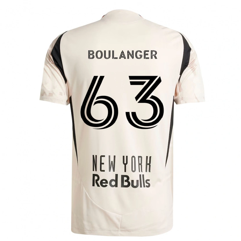 Danxen Herren Brady Boulanger #63 Off-Weiß Rot Schwarz Auswärtstrikot Trikot 2026/27 T-Shirt Schweiz