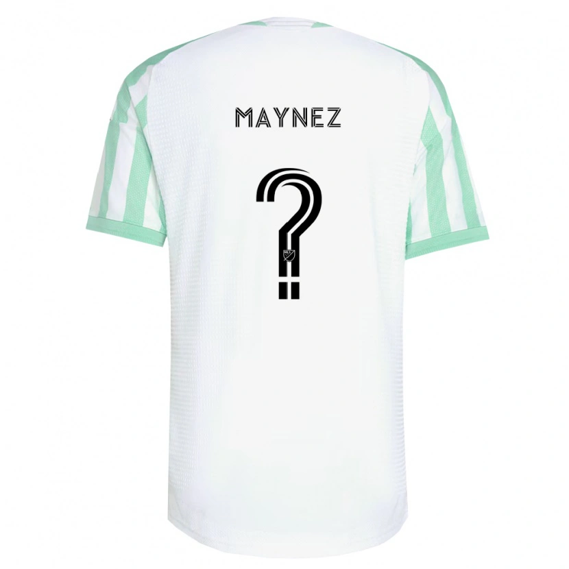 Danxen Herren Santiago Maynez #0 Hellgrün Schwarz Weiß Auswärtstrikot Trikot 2026/27 T-Shirt Schweiz