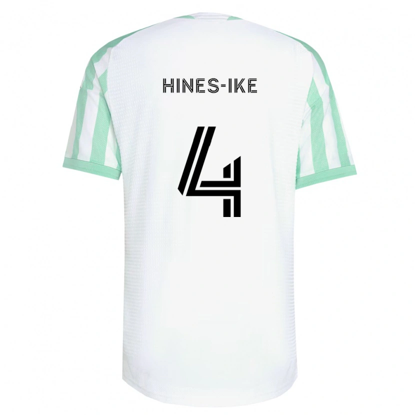 Danxen Herren Brendan Hines-Ike #4 Hellgrün Schwarz Weiß Auswärtstrikot Trikot 2026/27 T-Shirt Schweiz