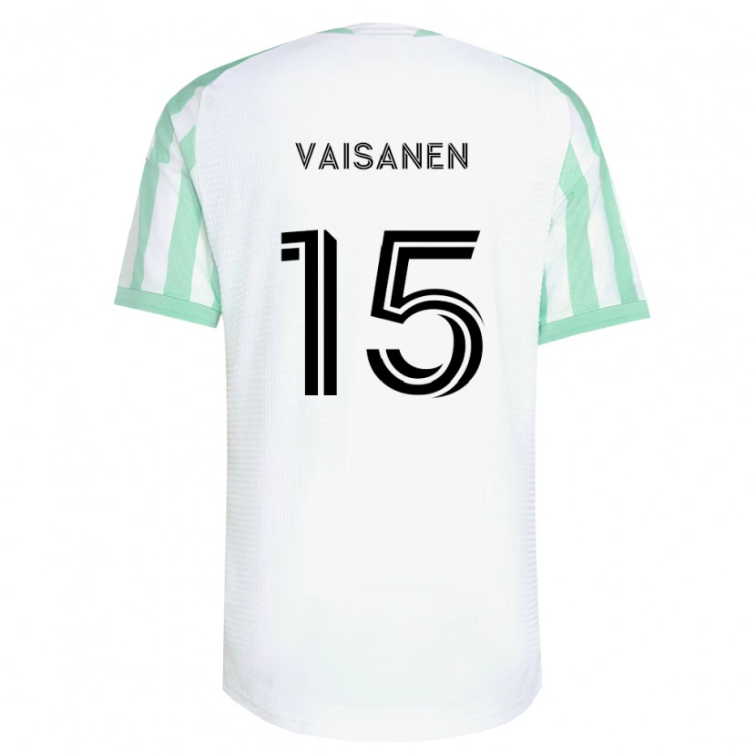Danxen Herren Leo Väisänen #15 Hellgrün Schwarz Weiß Auswärtstrikot Trikot 2026/27 T-Shirt Schweiz
