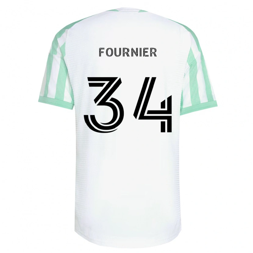 Danxen Herren Drake Fournier #34 Hellgrün Schwarz Weiß Auswärtstrikot Trikot 2026/27 T-Shirt Schweiz