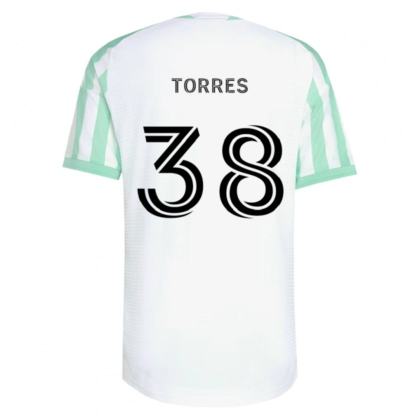 Danxen Herren Ervin Torres #38 Hellgrün Schwarz Weiß Auswärtstrikot Trikot 2026/27 T-Shirt Schweiz