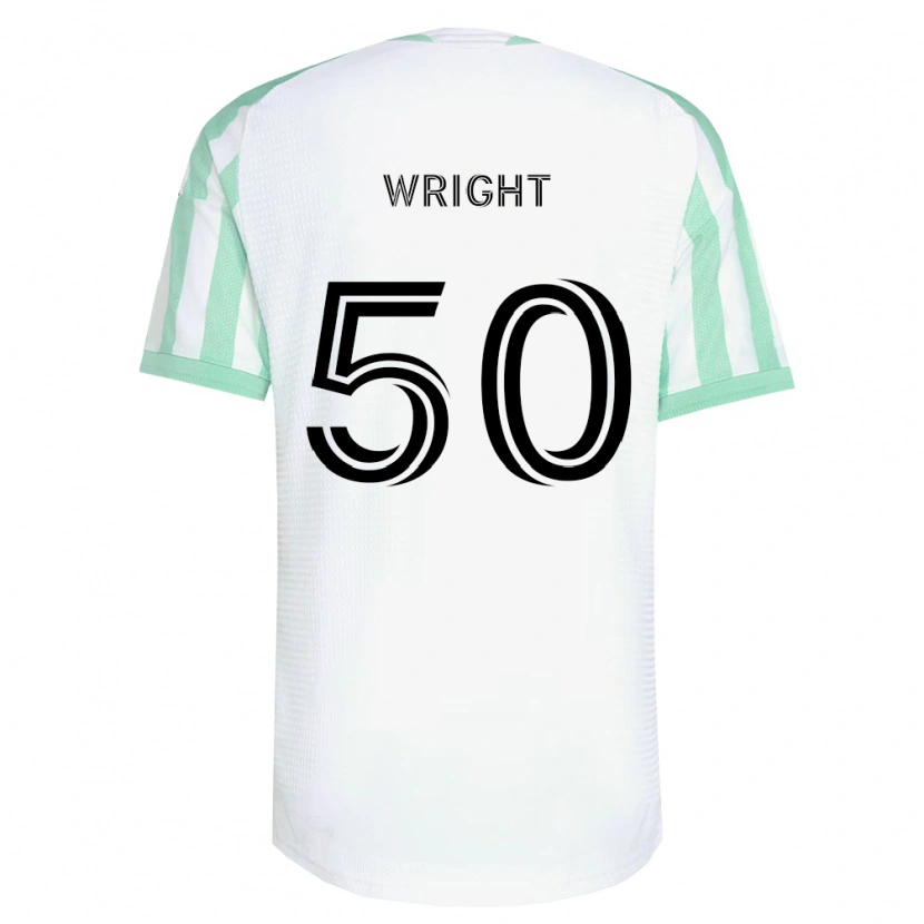 Danxen Herren Daniel Wright #50 Hellgrün Schwarz Weiß Auswärtstrikot Trikot 2026/27 T-Shirt Schweiz