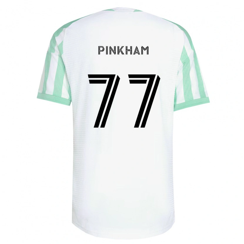 Danxen Herren Chris Pinkham #77 Hellgrün Schwarz Weiß Auswärtstrikot Trikot 2026/27 T-Shirt Schweiz