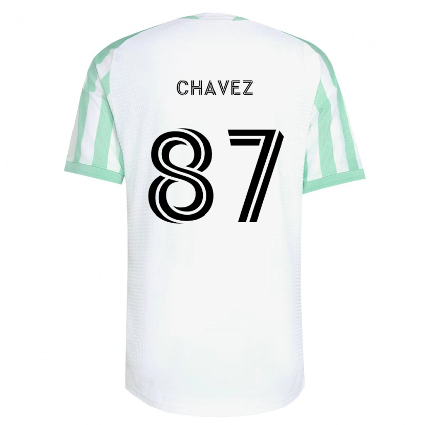 Danxen Herren Alfonso Ocampo-Chávez #87 Hellgrün Schwarz Weiß Auswärtstrikot Trikot 2026/27 T-Shirt Schweiz