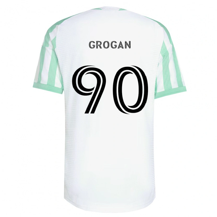 Danxen Herren Peter Grogan #90 Hellgrün Schwarz Weiß Auswärtstrikot Trikot 2026/27 T-Shirt Schweiz