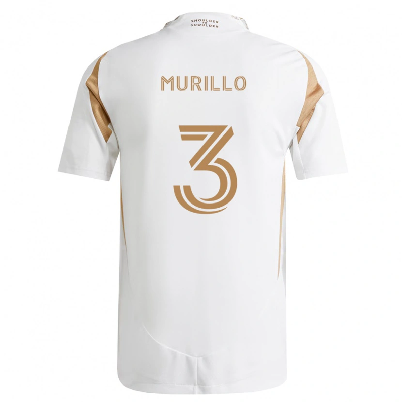 Danxen Herren Jesús Murillo #3 Weiß Braun Auswärtstrikot Trikot 2026/27 T-Shirt Schweiz