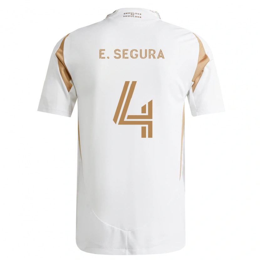 Danxen Herren Eddie Segura #4 Weiß Braun Auswärtstrikot Trikot 2026/27 T-Shirt Schweiz
