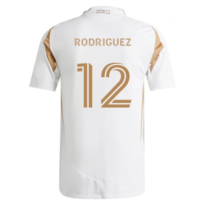 Danxen Herren Jeremi Rodriguez #12 Weiß Braun Auswärtstrikot Trikot 2026/27 T-Shirt Schweiz