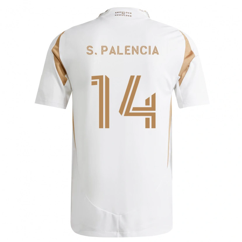 Danxen Herren Sergi Palencia #14 Weiß Braun Auswärtstrikot Trikot 2026/27 T-Shirt Schweiz