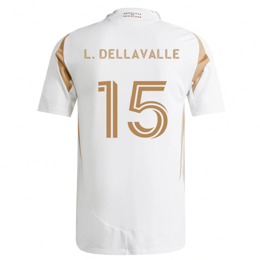 Danxen Herren Lorenzo Dellavalle #15 Weiß Braun Auswärtstrikot Trikot 2026/27 T-Shirt Schweiz