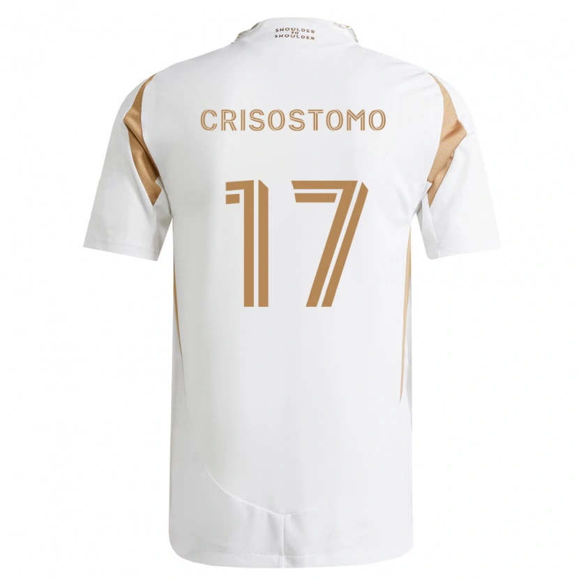 Danxen Herren Danny Crisostomo #17 Weiß Braun Auswärtstrikot Trikot 2026/27 T-Shirt Schweiz