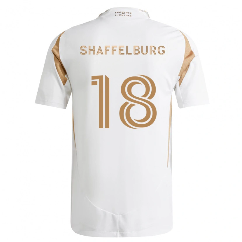 Danxen Herren Jacob Shaffelburg #18 Weiß Braun Auswärtstrikot Trikot 2026/27 T-Shirt Schweiz