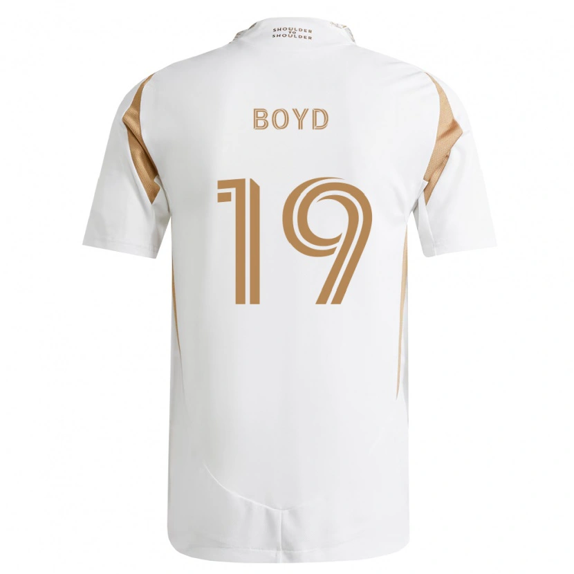 Danxen Herren Tyler Boyd #19 Weiß Braun Auswärtstrikot Trikot 2026/27 T-Shirt Schweiz