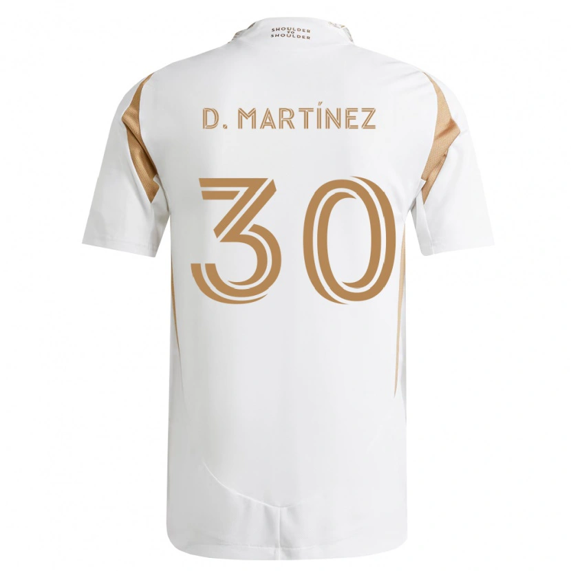 Danxen Herren David Martínez #30 Weiß Braun Auswärtstrikot Trikot 2026/27 T-Shirt Schweiz