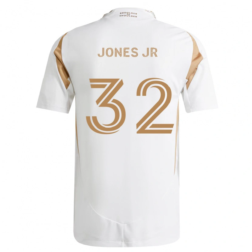 Danxen Herren Deryk Jones Jr #32 Weiß Braun Auswärtstrikot Trikot 2026/27 T-Shirt Schweiz