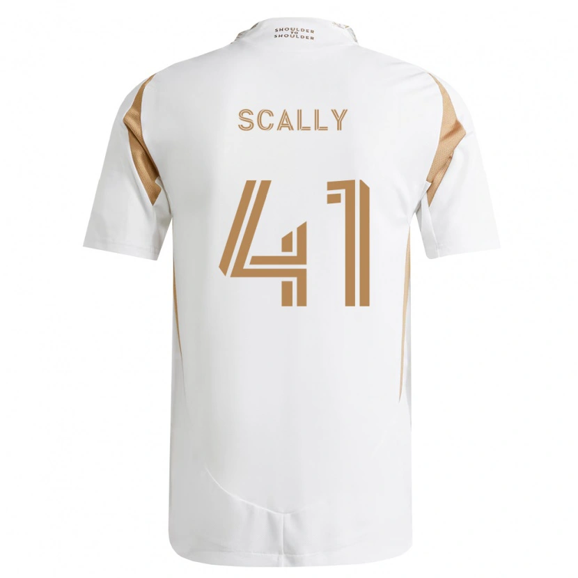 Danxen Herren Ethan Scally #41 Weiß Braun Auswärtstrikot Trikot 2026/27 T-Shirt Schweiz