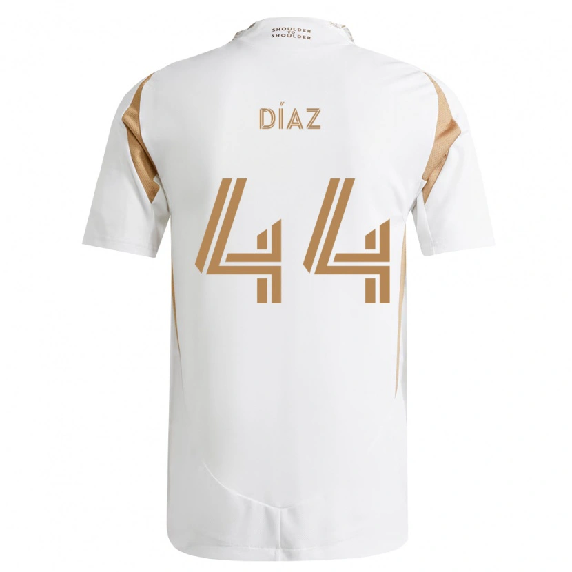 Danxen Herren Carlos Díaz #44 Weiß Braun Auswärtstrikot Trikot 2026/27 T-Shirt Schweiz