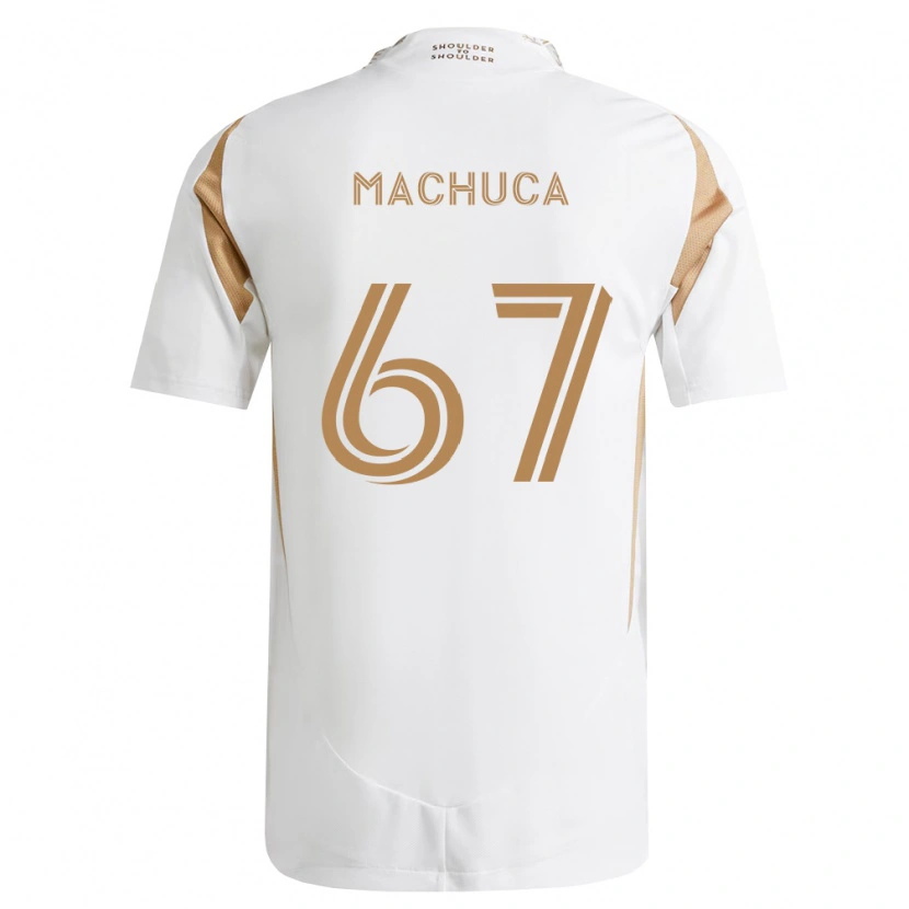 Danxen Herren Jacob Machuca #67 Weiß Braun Auswärtstrikot Trikot 2026/27 T-Shirt Schweiz