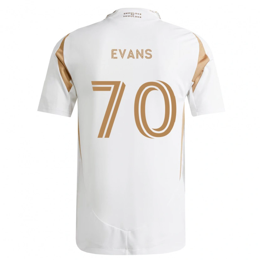 Danxen Herren Matthew Evans #70 Weiß Braun Auswärtstrikot Trikot 2026/27 T-Shirt Schweiz