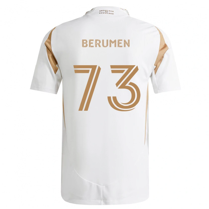 Danxen Herren Eddy Berumen #73 Weiß Braun Auswärtstrikot Trikot 2026/27 T-Shirt Schweiz