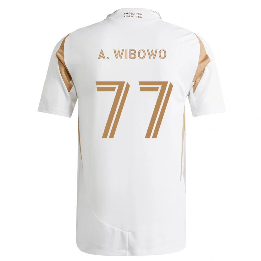 Danxen Herren Adrian Wibowo #77 Weiß Braun Auswärtstrikot Trikot 2026/27 T-Shirt Schweiz