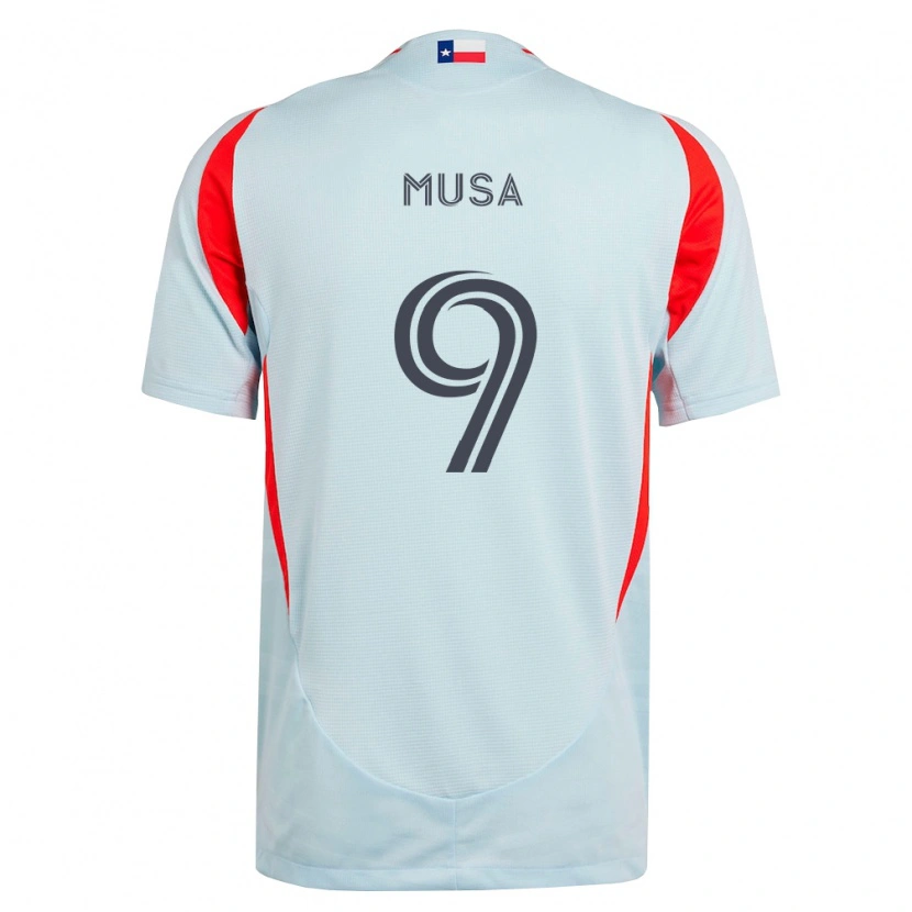 Danxen Herren Petar Musa #9 Dunkelgrau Weiß Rot Auswärtstrikot Trikot 2026/27 T-Shirt Schweiz