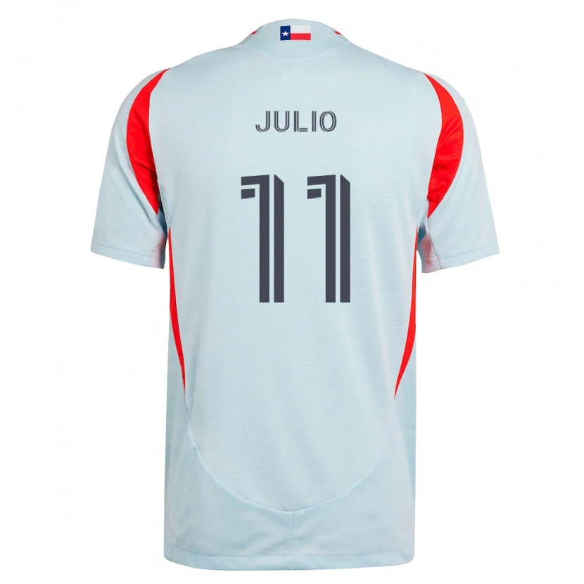 Danxen Herren Anderson Julio #11 Dunkelgrau Weiß Rot Auswärtstrikot Trikot 2026/27 T-Shirt Schweiz