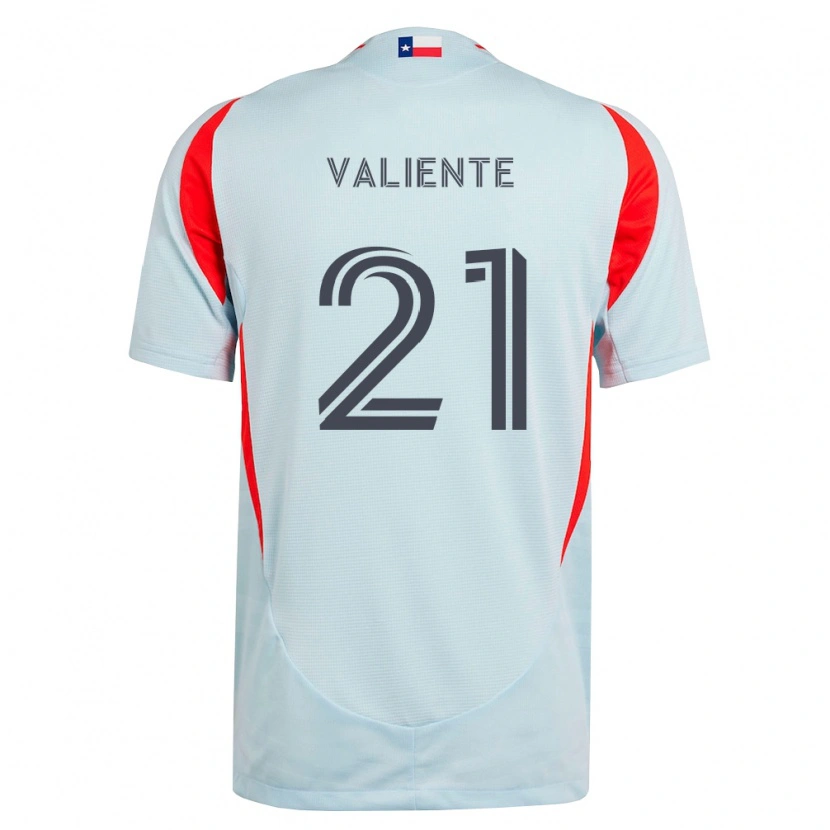 Danxen Herren Joaquín Valiente #21 Dunkelgrau Weiß Rot Auswärtstrikot Trikot 2026/27 T-Shirt Schweiz