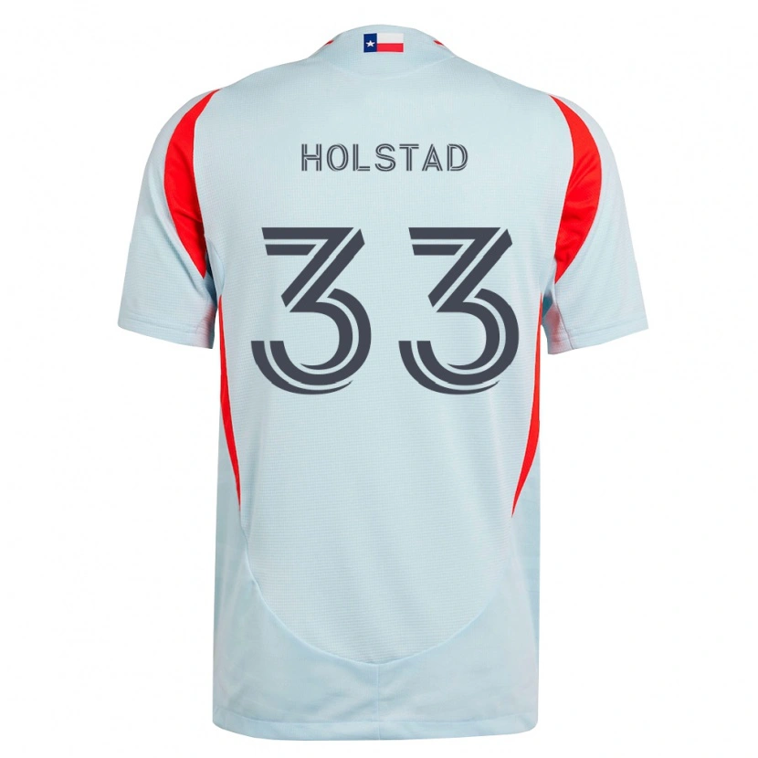 Danxen Herren Clay Holstad #33 Dunkelgrau Weiß Rot Auswärtstrikot Trikot 2026/27 T-Shirt Schweiz