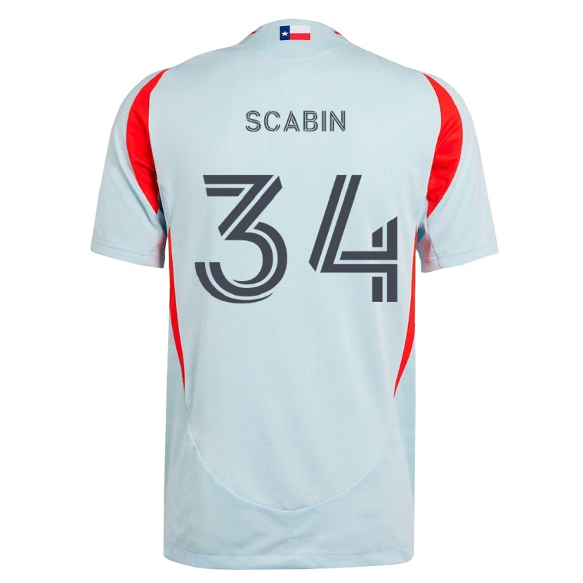 Danxen Herren Kaka Scabin #34 Dunkelgrau Weiß Rot Auswärtstrikot Trikot 2026/27 T-Shirt Schweiz