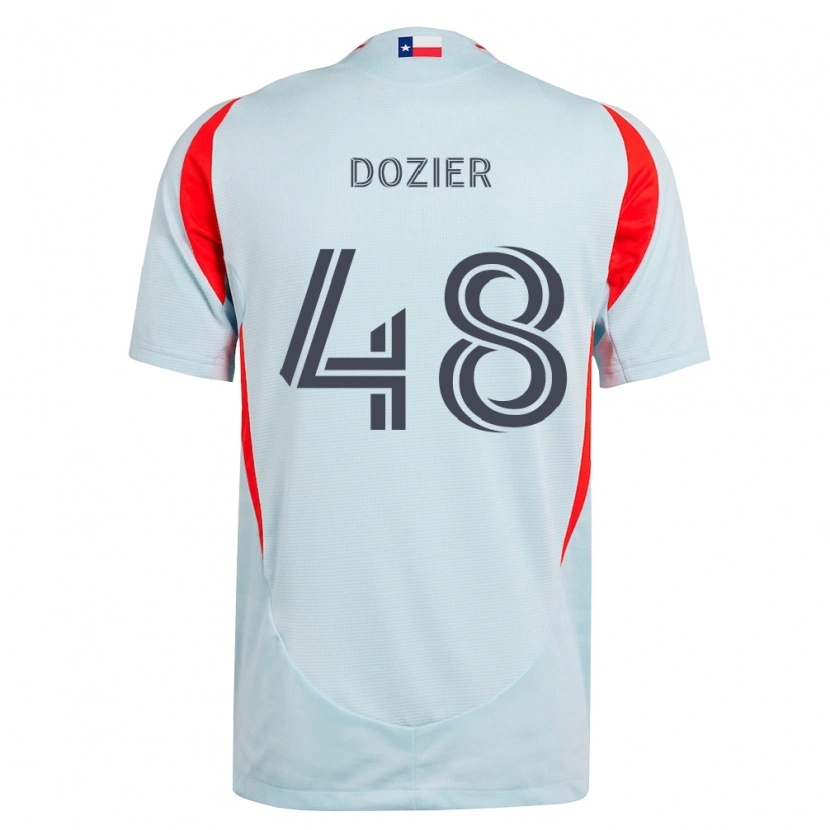 Danxen Herren Jonathon Dozier #48 Dunkelgrau Weiß Rot Auswärtstrikot Trikot 2026/27 T-Shirt Schweiz