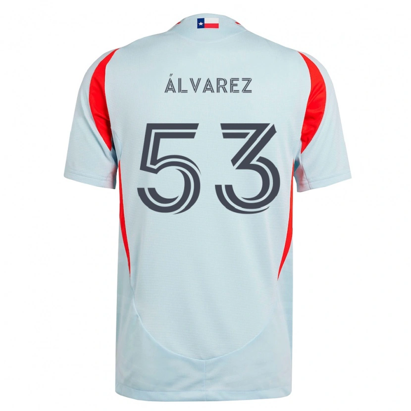 Danxen Herren Giomar Álvarez #53 Dunkelgrau Weiß Rot Auswärtstrikot Trikot 2026/27 T-Shirt Schweiz