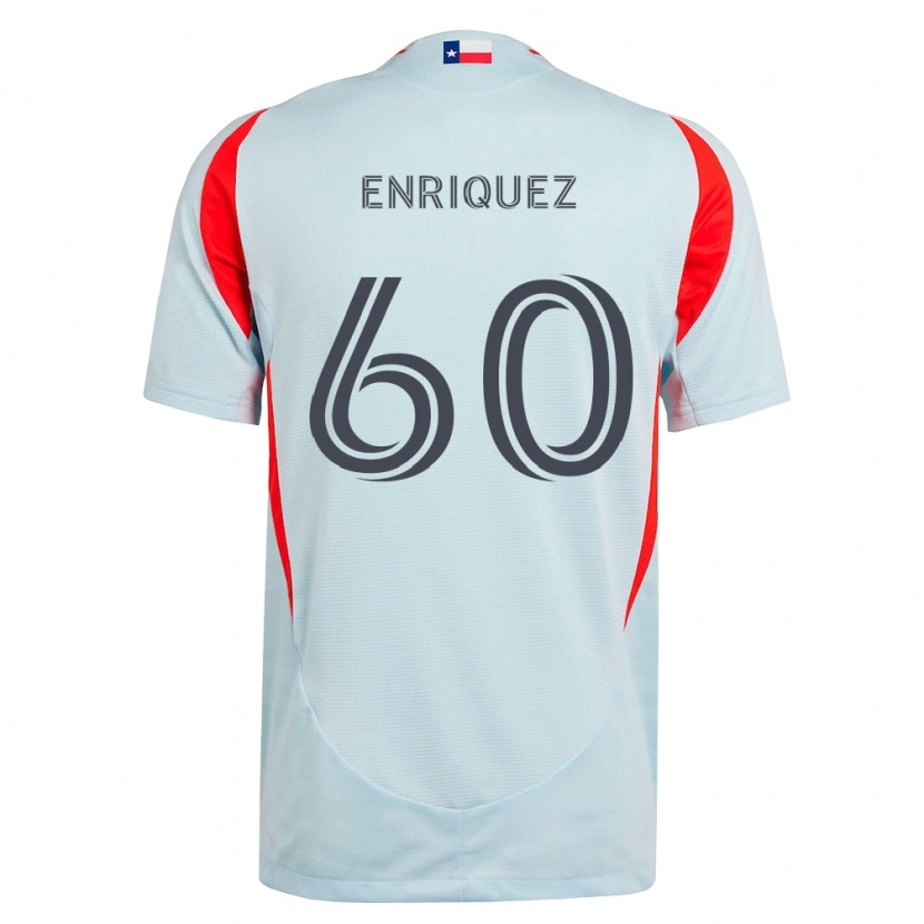 Danxen Herren Fabian Enriquez #60 Dunkelgrau Weiß Rot Auswärtstrikot Trikot 2026/27 T-Shirt Schweiz