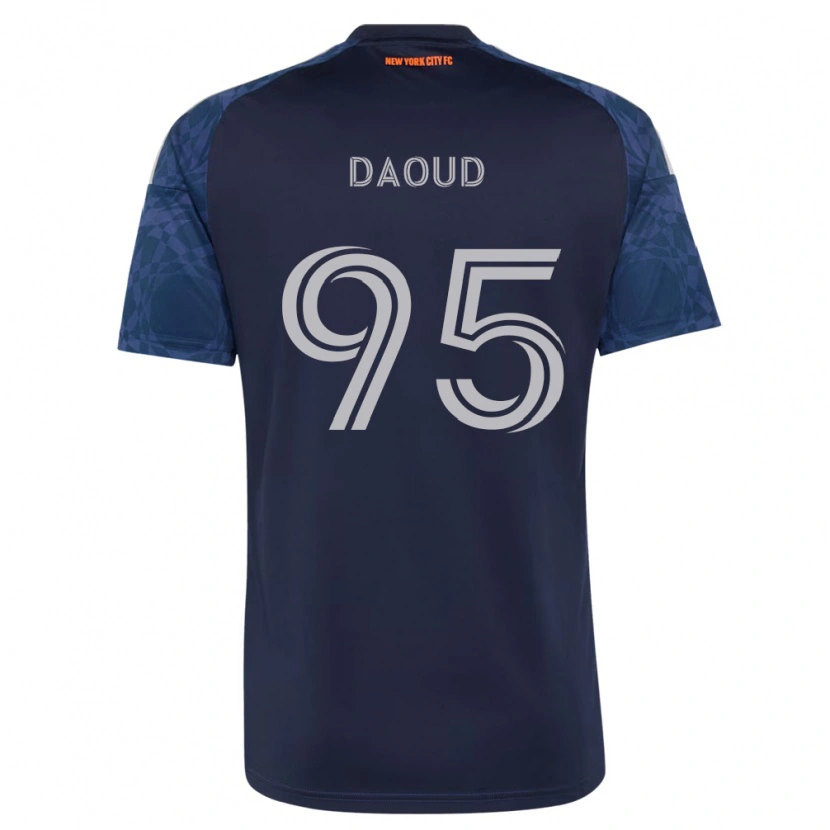 Danxen Herren Rami Daoud #95 Tiefblau Weiß Auswärtstrikot Trikot 2026/27 T-Shirt Schweiz