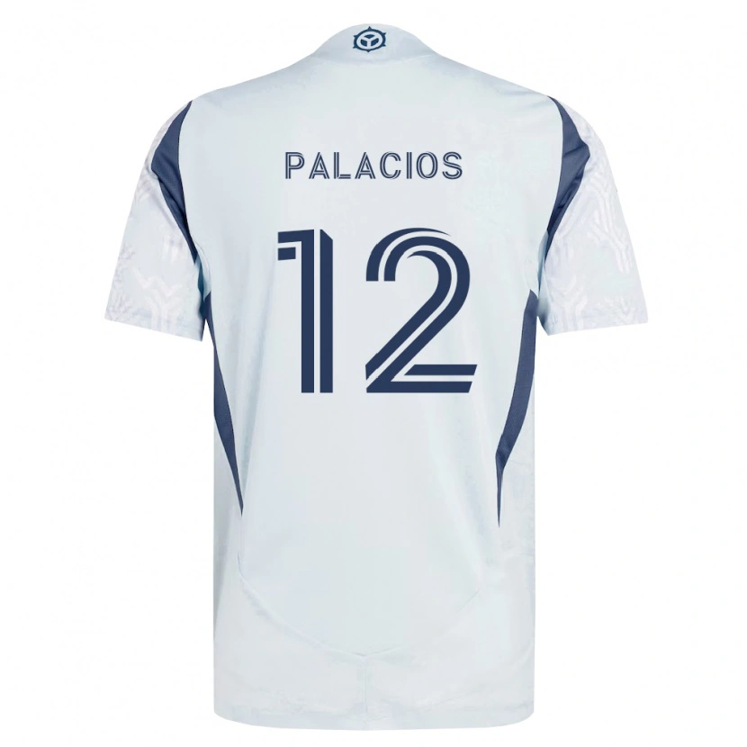 Danxen Herren Denzel Palacios #12 Blau Grau Weiß Auswärtstrikot Trikot 2026/27 T-Shirt Schweiz