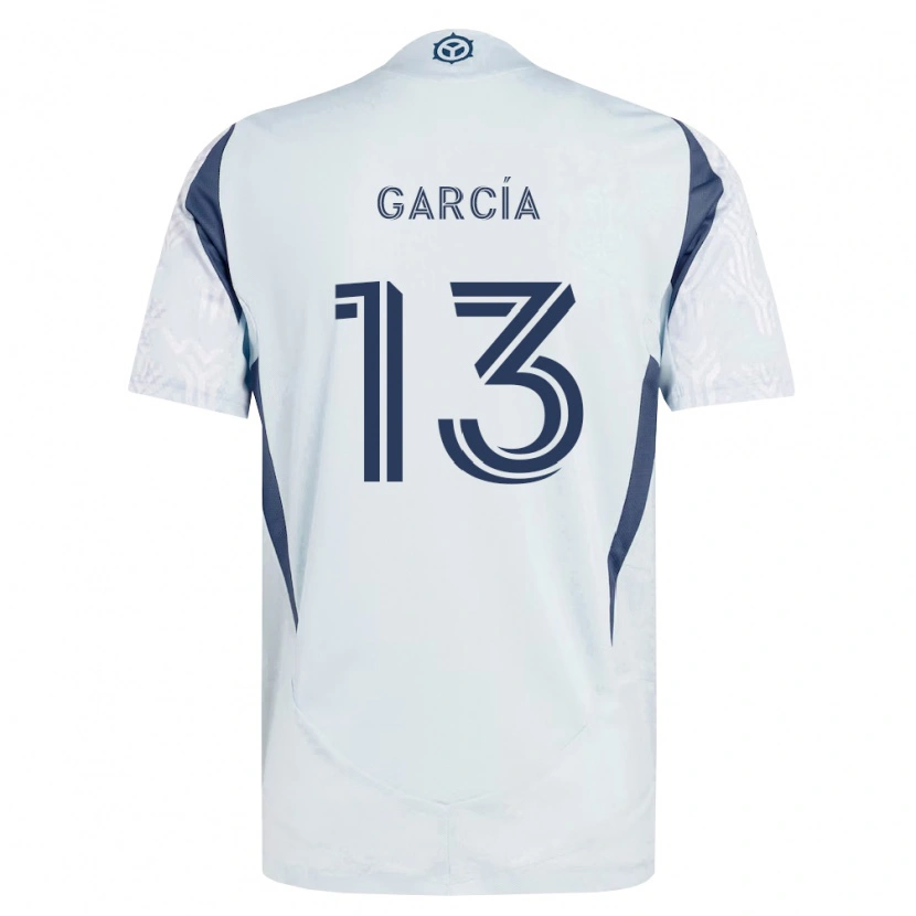 Danxen Herren Deijan García #13 Blau Grau Weiß Auswärtstrikot Trikot 2026/27 T-Shirt Schweiz