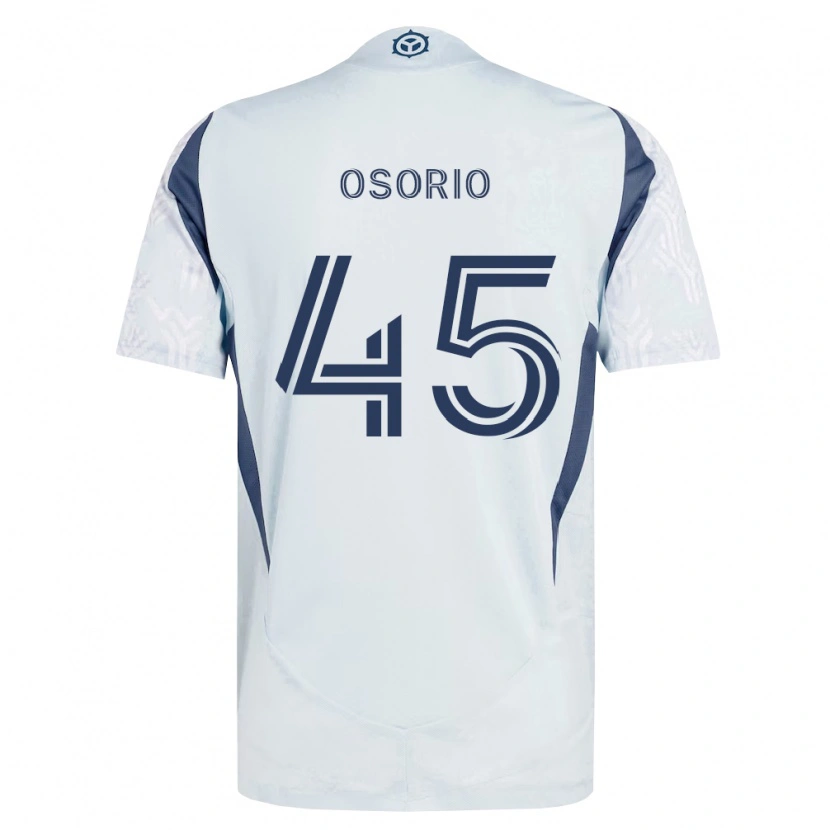 Danxen Herren Harold Osorio #45 Blau Grau Weiß Auswärtstrikot Trikot 2026/27 T-Shirt Schweiz