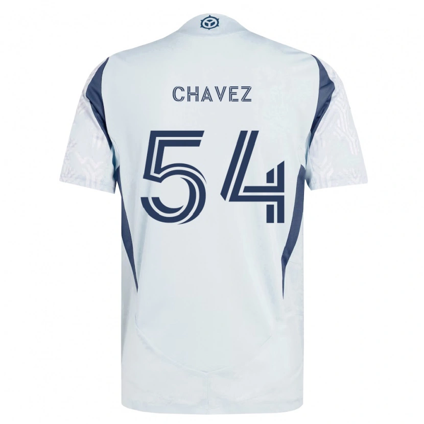 Danxen Herren Emiliano Chavez #54 Blau Grau Weiß Auswärtstrikot Trikot 2026/27 T-Shirt Schweiz