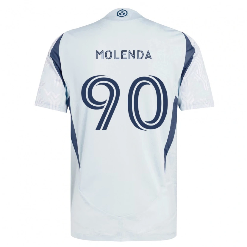 Danxen Herren David Molenda #90 Blau Grau Weiß Auswärtstrikot Trikot 2026/27 T-Shirt Schweiz