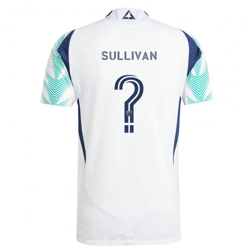 Danxen Herren Mason Sullivan #0 Weiß Marineblau Hellgrün Auswärtstrikot Trikot 2026/27 T-Shirt Schweiz
